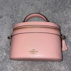 Selena Gomez Pink Coach Purse